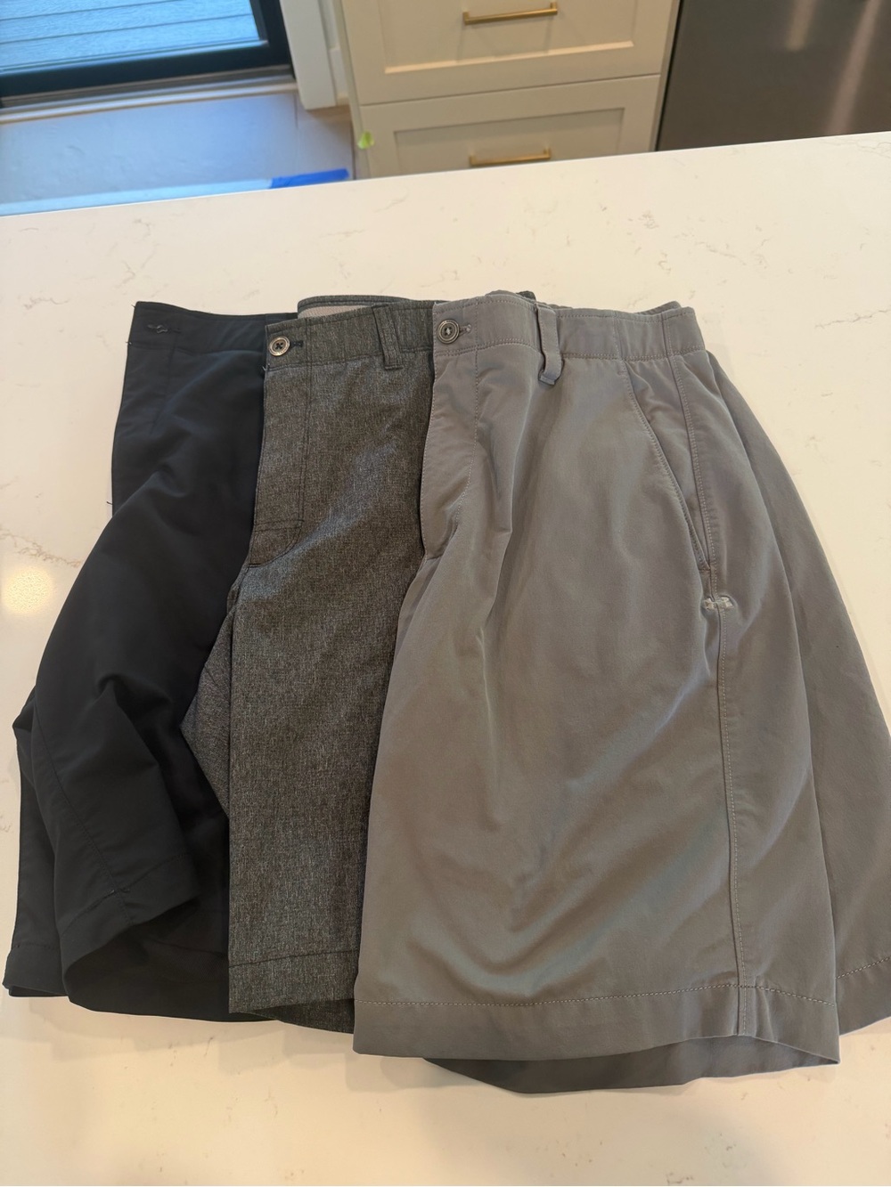 Under Armour Men's Athletic Shorts - Black, Dark Gray, Light Gray